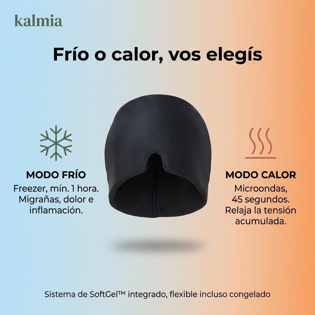 KALMIA | Alivio Frío-Calor para Cabeza, Espalda y Cuello